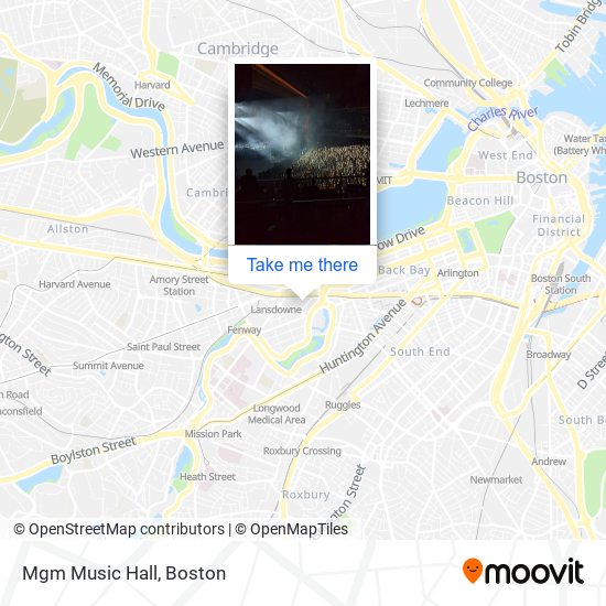 Mapa de Mgm Music Hall