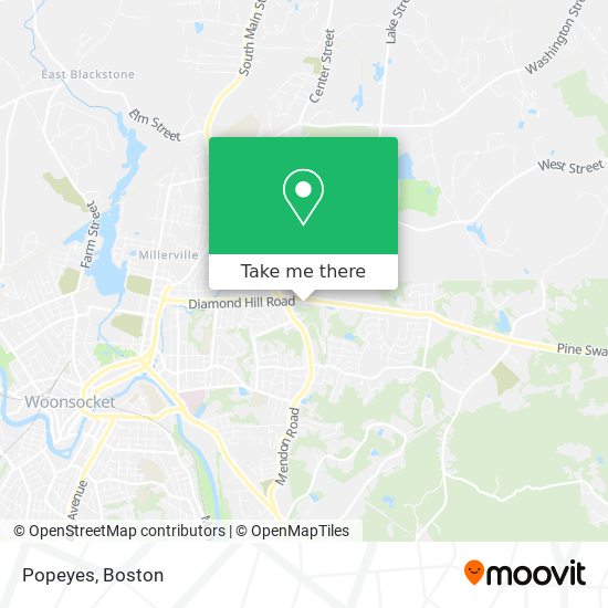 Popeyes map