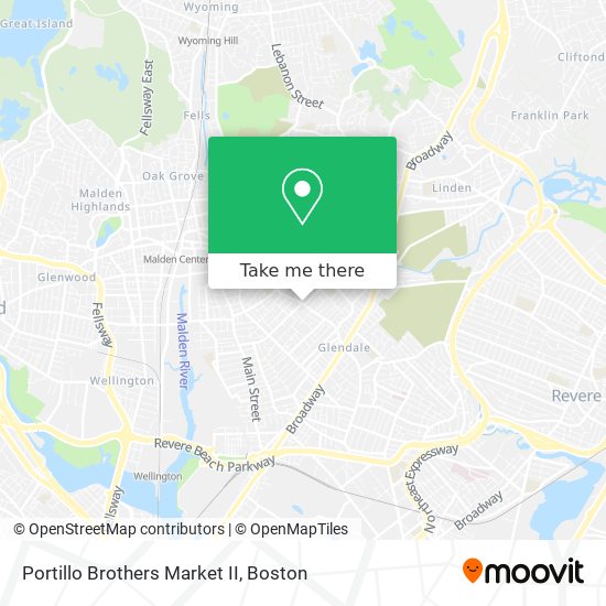 Portillo Brothers Market II map