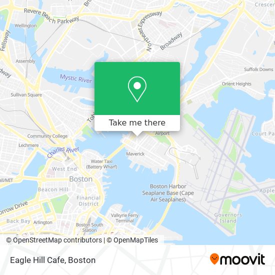 Mapa de Eagle Hill Cafe