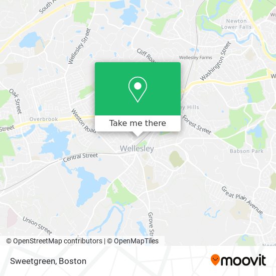 Sweetgreen map