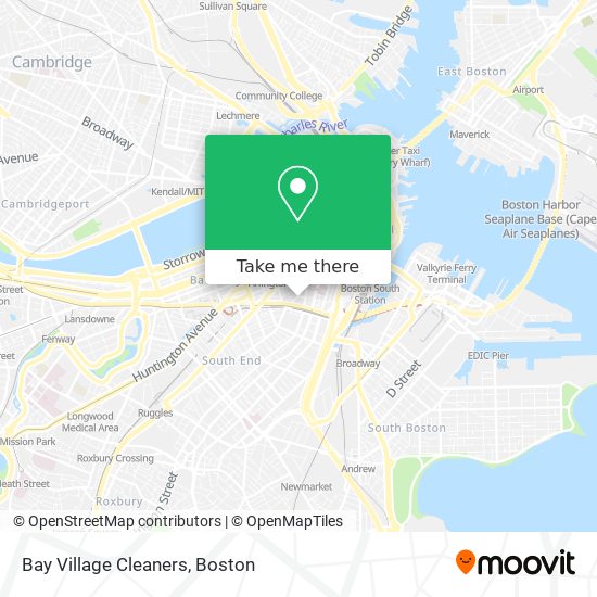 Mapa de Bay Village Cleaners