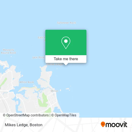 Mikes Ledge map