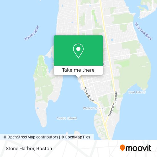 Mapa de Stone Harbor