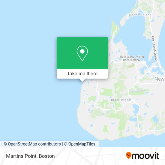 Martins Point map