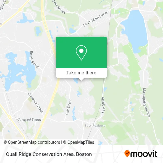 Quail Ridge Conservation Area map