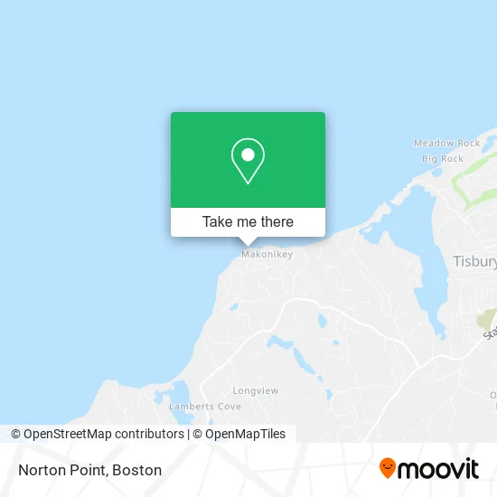 Norton Point map