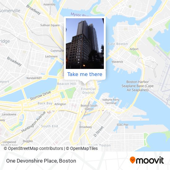 One Devonshire Place map