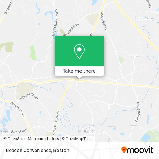 Mapa de Beacon Convenience