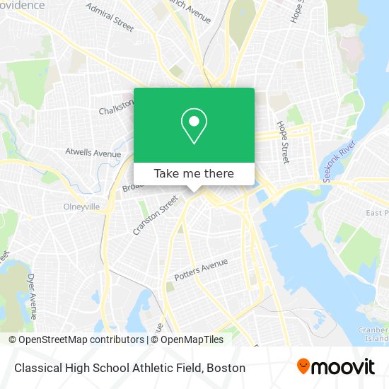 Classical High School Athletic Field map