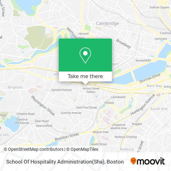 Mapa de School Of Hospitality Administration(Sha)