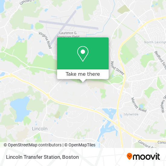 Lincoln Transfer Station map