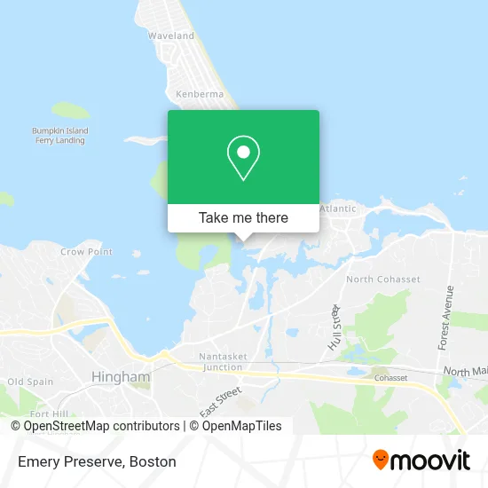 Emery Preserve map
