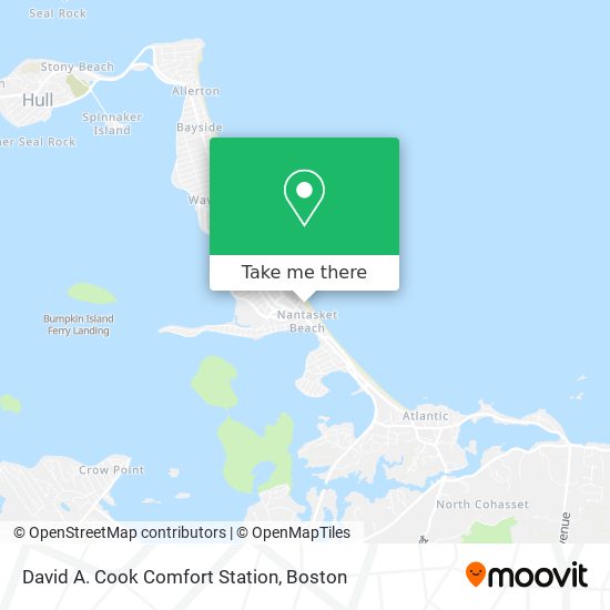Mapa de David A. Cook Comfort Station