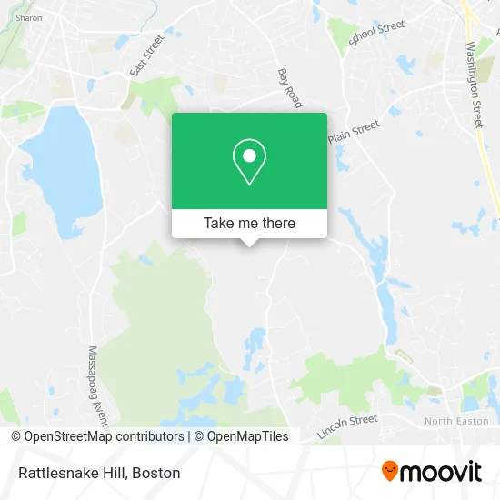 Rattlesnake Hill map