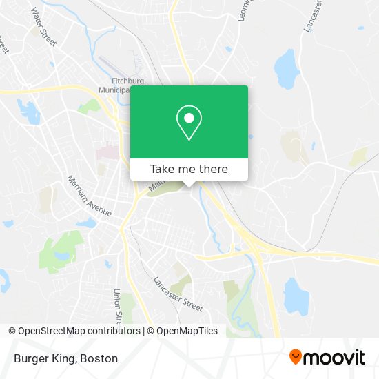 Burger King map