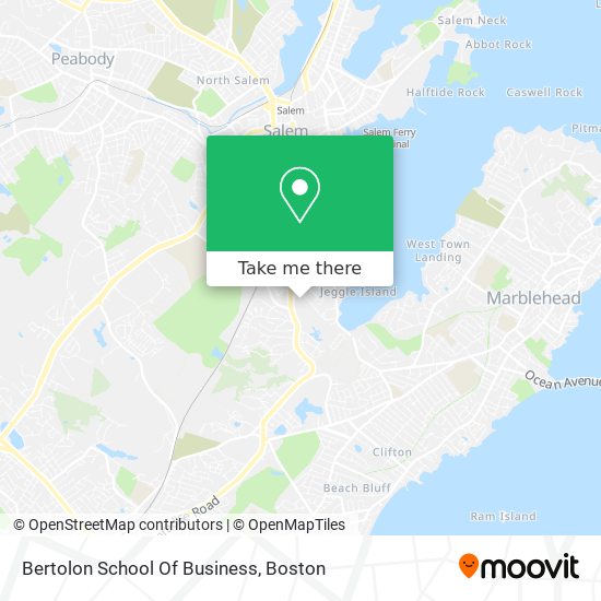 Mapa de Bertolon School Of Business
