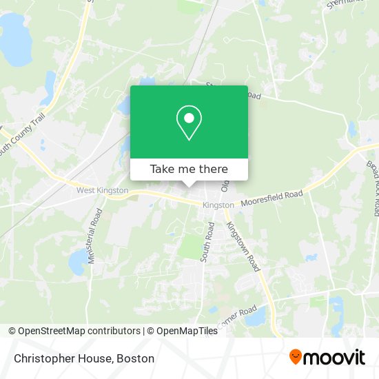 Christopher House map
