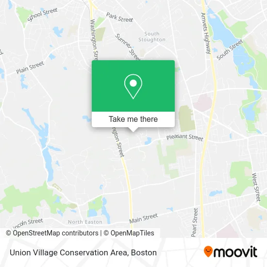Union Village Conservation Area map