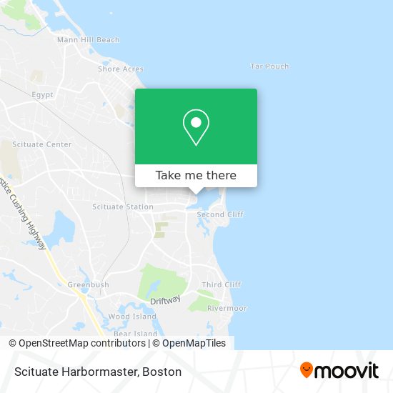 Mapa de Scituate Harbormaster