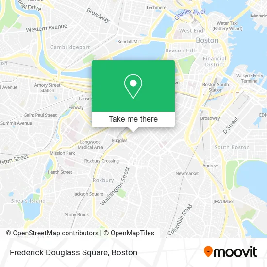 Mapa de Frederick Douglass Square