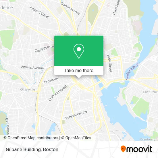 Gilbane Building map