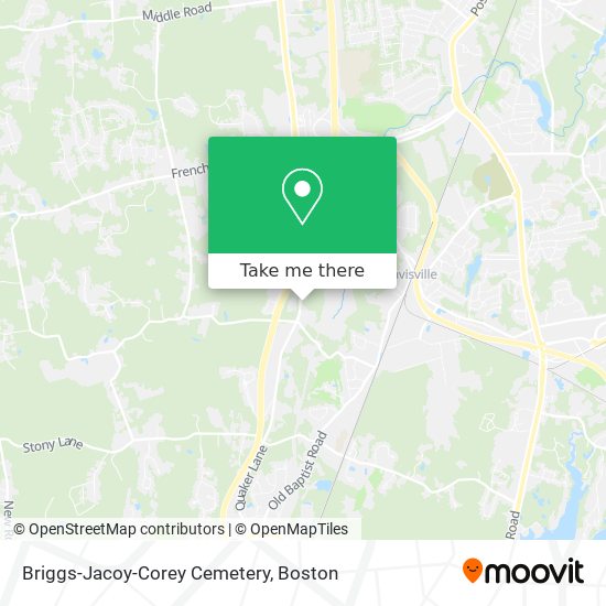 Mapa de Briggs-Jacoy-Corey Cemetery
