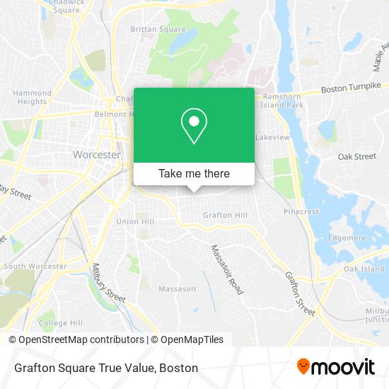 Grafton Square True Value map