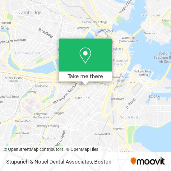 Stuparich & Nouel Dental Associates map