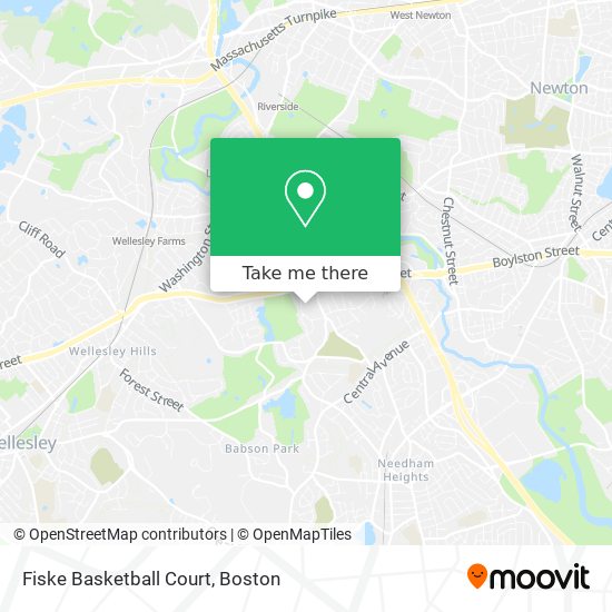 Fiske Basketball Court map