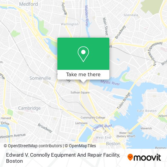 Edward V. Connolly Equipment And Repair Facility map