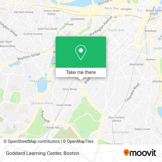 Goddard Learning Center map