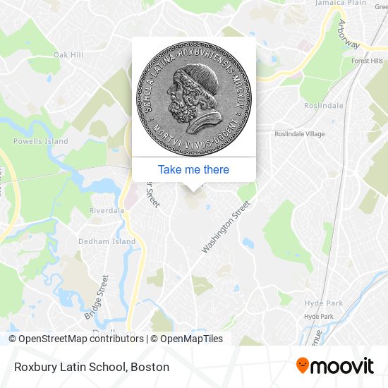 Mapa de Roxbury Latin School