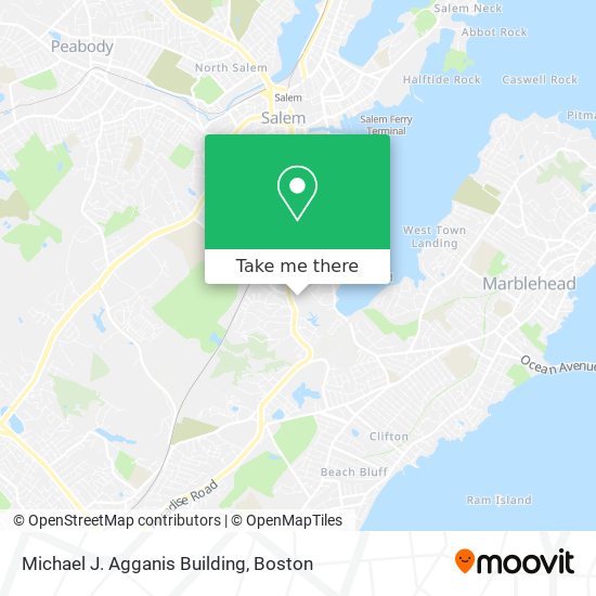 Mapa de Michael J. Agganis Building