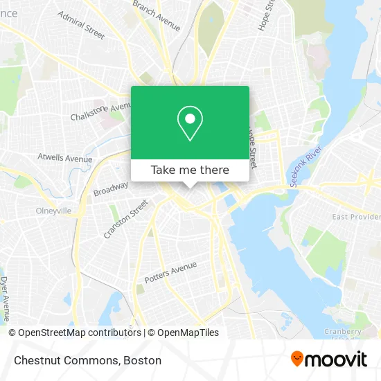 Chestnut Commons map