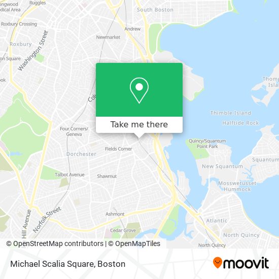 Mapa de Michael Scalia Square