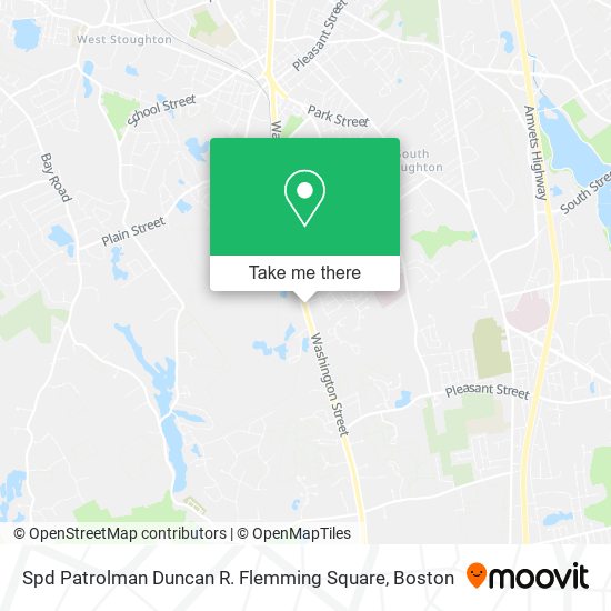 Mapa de Spd Patrolman Duncan R. Flemming Square