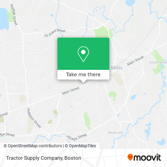 Tractor Supply Company map