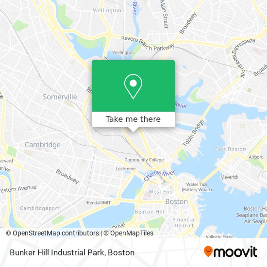 Mapa de Bunker Hill Industrial Park