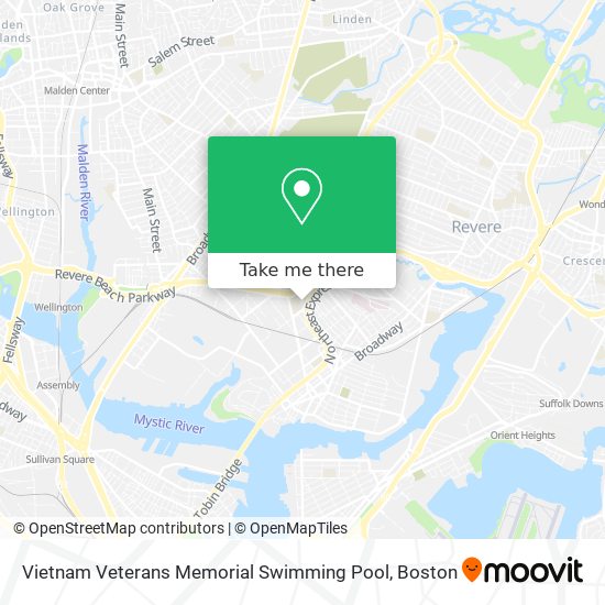 Vietnam Veterans Memorial Swimming Pool map