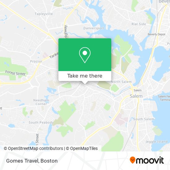 Mapa de Gomes Travel