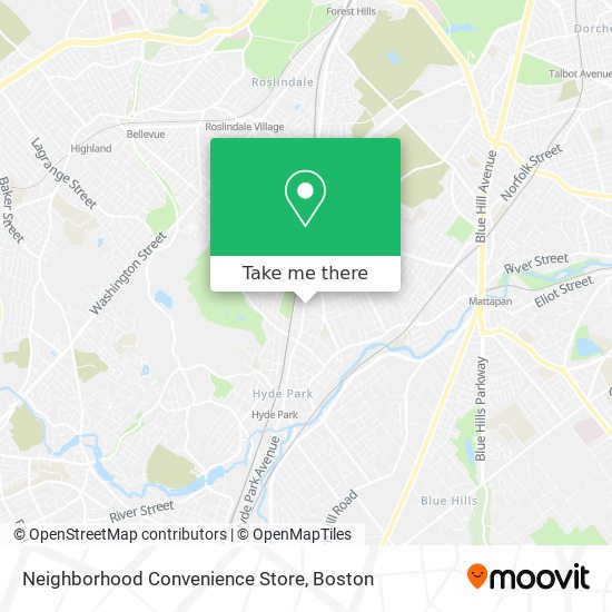 Mapa de Neighborhood Convenience Store