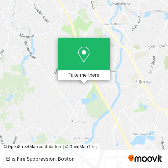 Ellis Fire Suppression map