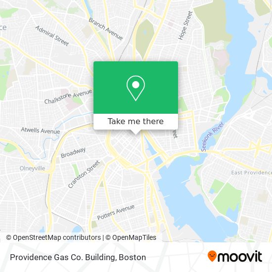 Mapa de Providence Gas Co. Building