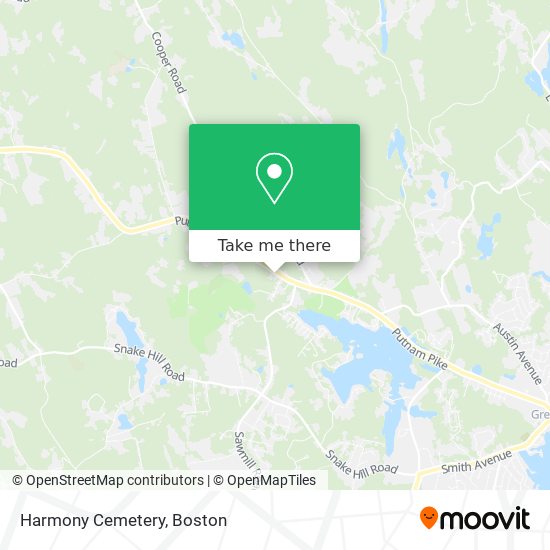 Harmony Cemetery map