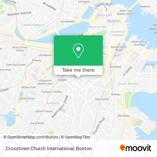 Crosstown Church International map