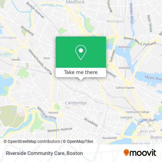 Mapa de Riverside Community Care