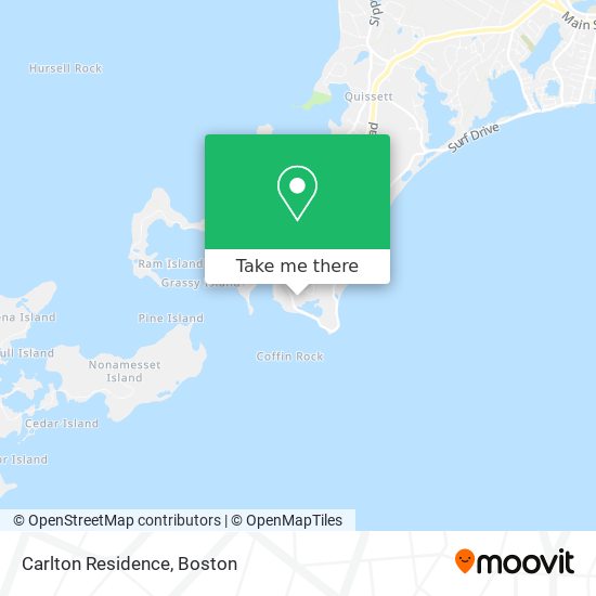 Mapa de Carlton Residence