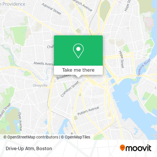 Drive-Up Atm map