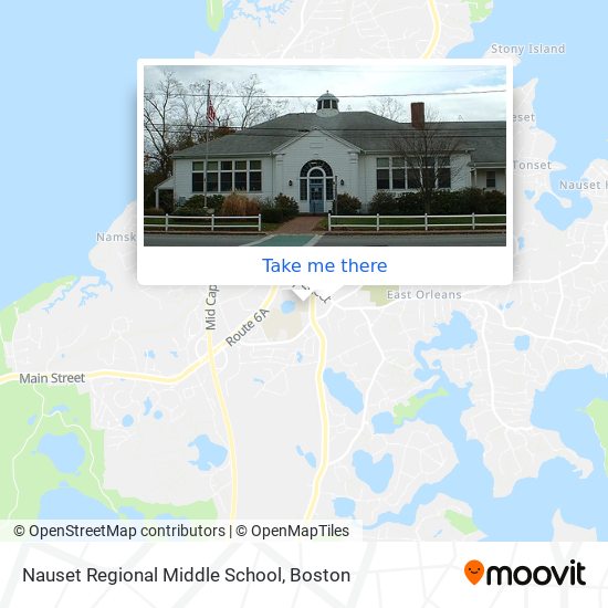 Nauset Regional Middle School map